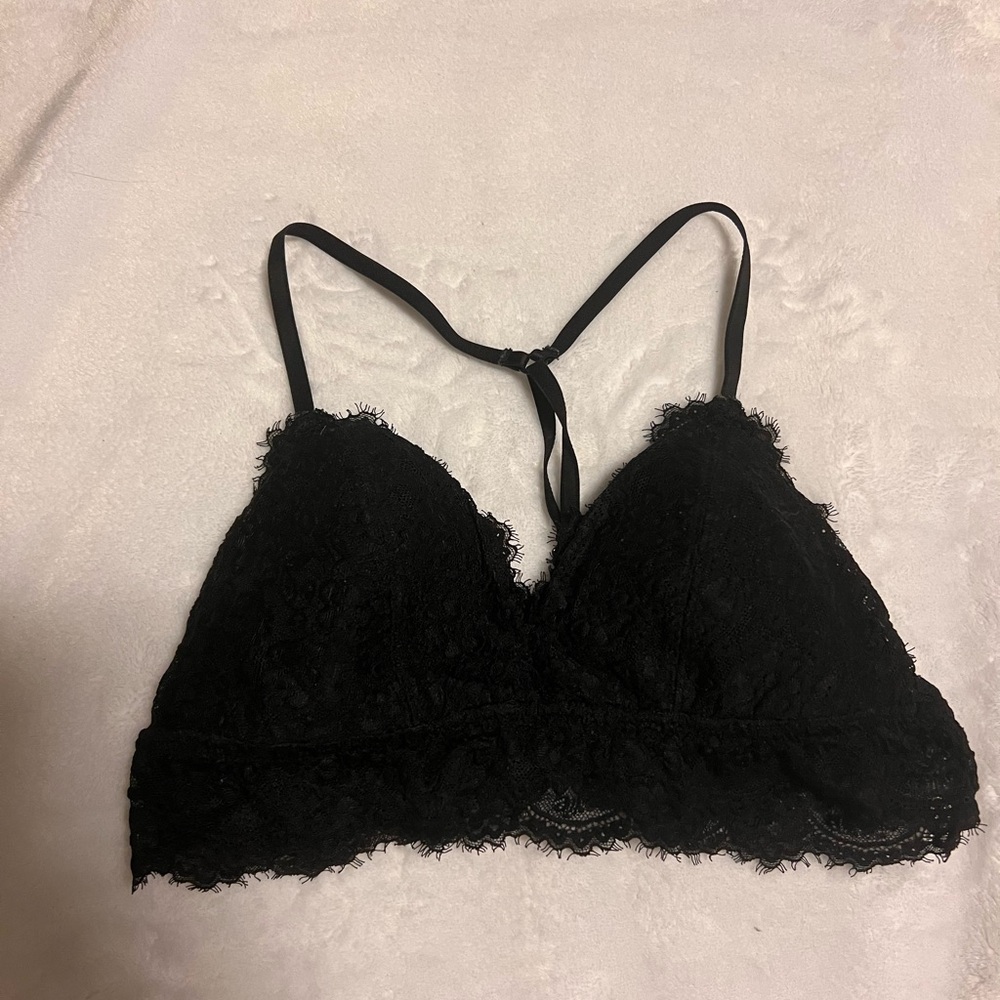 Aerie Black Lace Bralette